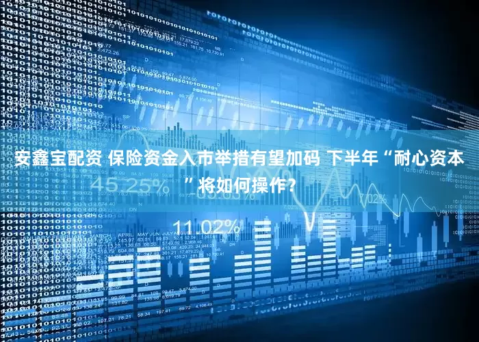 安鑫宝配资 保险资金入市举措有望加码 下半年“耐心资本”将如何操作？
