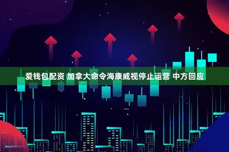 爱钱包配资 加拿大命令海康威视停止运营 中方回应