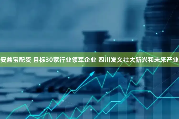 安鑫宝配资 目标30家行业领军企业 四川发文壮大新兴和未来产业
